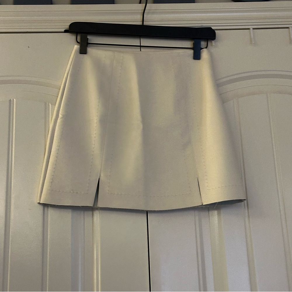 Pleather skirt